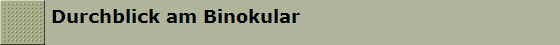 Durchblick am Binokular