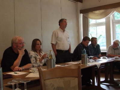 Diskussion mit Harry Andersson